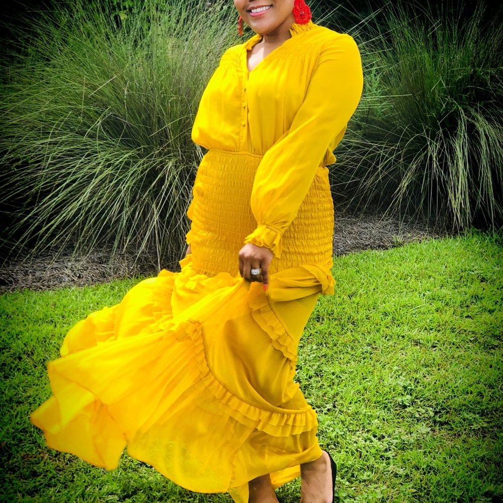 Malia Chiffon Maxi Dress